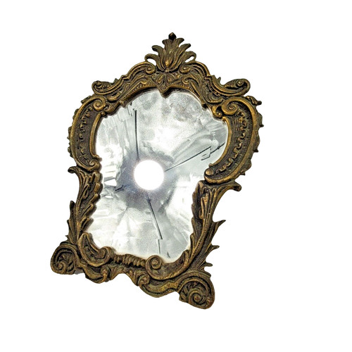 Miroir table bronze - miroir,