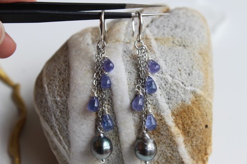 Boucles oreilles perles - boucles,
