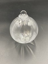 Boule De Noël Meisenthal Vénitienne Incolore