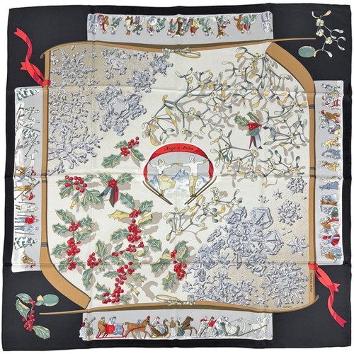 Hermes carre neige - carre, d'antan