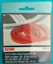 Amorce rouge de fin pour film