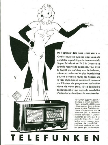 Publicité ancienne poste