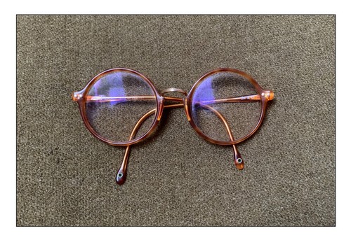 Lunettes vintage disco deco