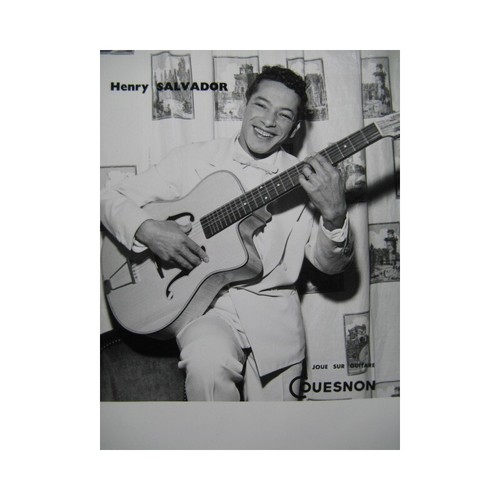 Henry salvador photo guitare - henry,
