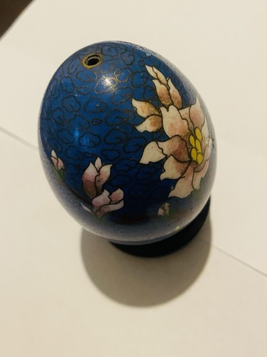 Oeufs cloisonnés bleu - ,
