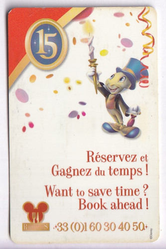 Disney paris pass - pass, card