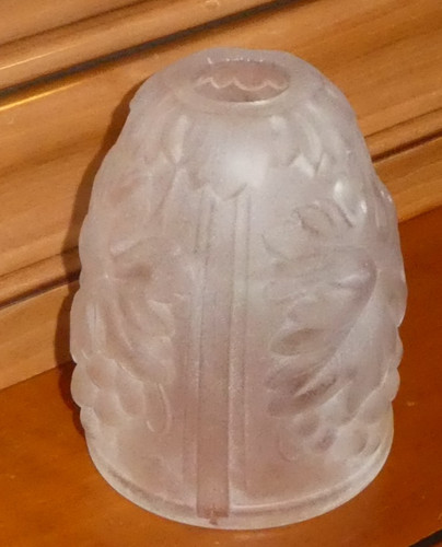 Tulipe art deco pâte verre - deco,