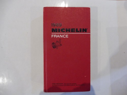 Ancien guide michelin 1989 - ancien,