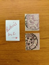 Timbres Français 1900