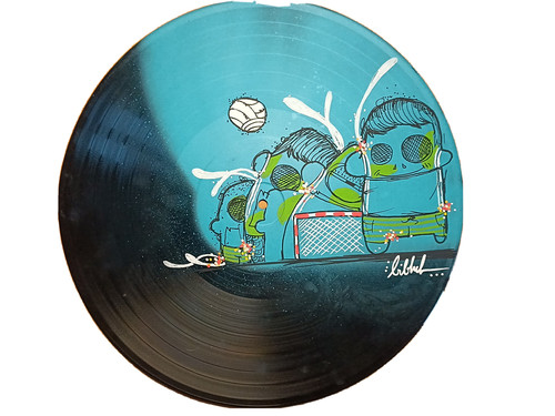 Peinture vinyle street art - street,