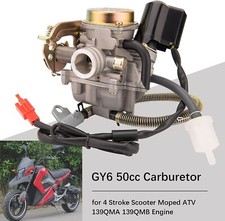 Carburateur 50CC 4 temps GY6 139QMB pour scooter/cyclomoteur 49cc 50cc PD18J