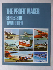 1976 BROCHURE PUB DE HAVILLAND TWIN OTTER SERIES 300 AIR ALPES BRYMON NORDAIR