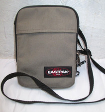 EASTPAK petite sacoche bandoulière toile grise   Authentique  vintage