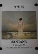 Affiche SANTANA 1986