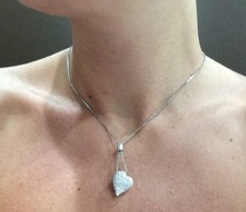Swarovski swan signed silver - swan,