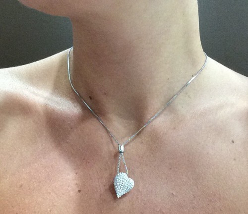 Swarovski swan signed - signed, silver