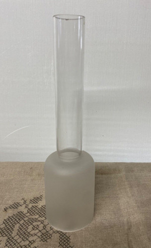 Verre lampe pétrole - à,