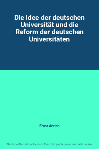 Die idee der deutschen - der,