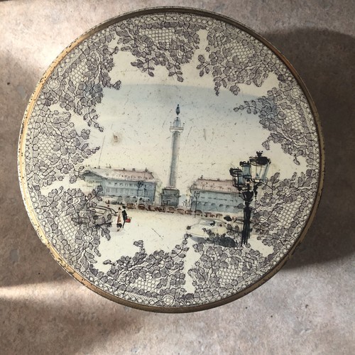 Ancienne boîte métal - boîte,