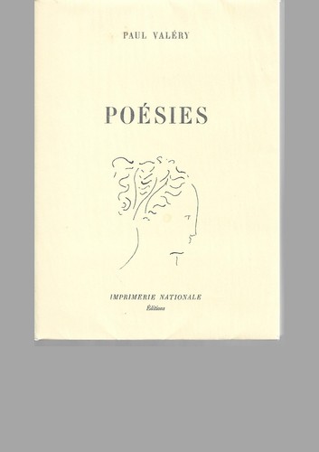 Poesies paul valery - paul,