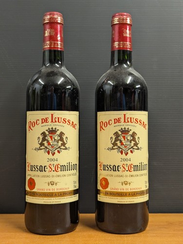 Lot bouteilles lussac - lot,