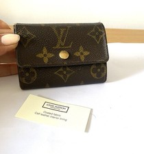 Louis Vuitton petit porte monnaies Cartr cuir LV vintage homme men Bag Borsa Sac