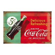 plaque métal publicitaire