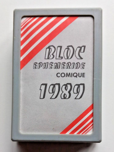 Bloc ephemeride comique - ephemeride,