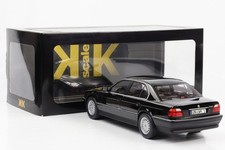 1:18 Kk Échelle BMW 740i E38 Série 1 1994 Noir Métallique Voiture de Film Bang