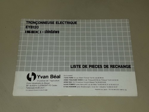 éclaté pieces - , de