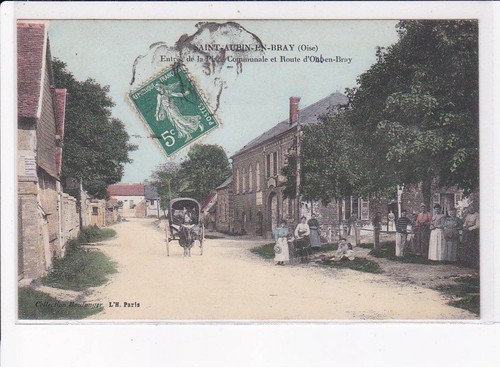 Saint aubin bray entrée - saint-aubin-en-bray:,