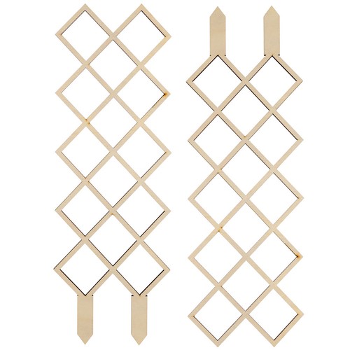 Pcs treillis bois pour - 2,