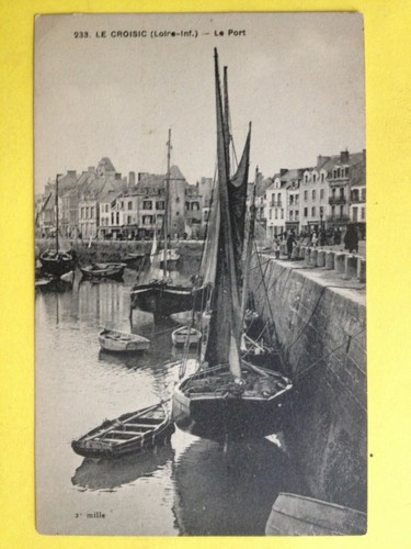 Cpa croisic loire - le,
