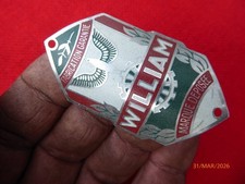 Ancienne Plaque  de Vélo