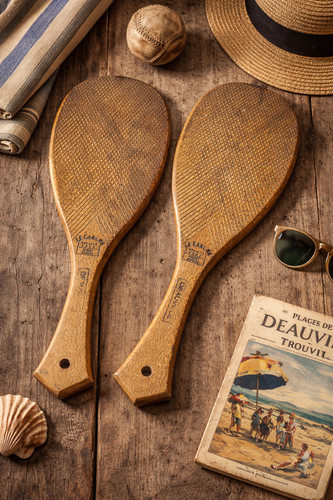 Rare paire raquettes anciennes - rare,