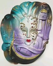 Magnifique Masque Vénitien Venezia LORO décoration murale Italy