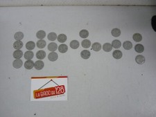 lot 29 pièce de monnaie Alu 1 Franc  FRANÇAISE Liberté égalité fraternité