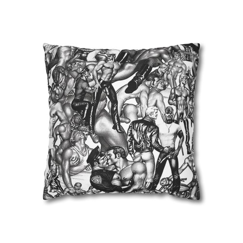 Tom finland throw pillow - of,