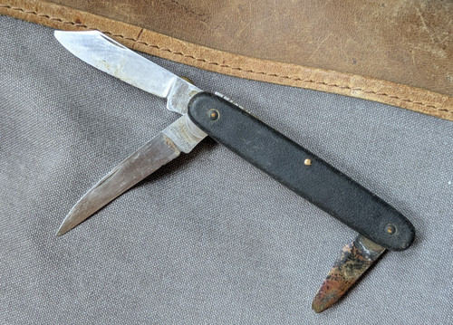 Couteau suisse ancien - couteau,