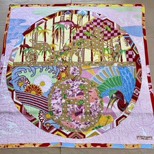 Hermes cashmere silk Scarf