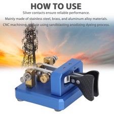 Morse Code Key Double Paddle