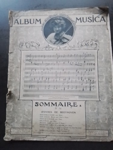 Partition ancienne album - partition,