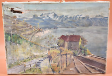 Peinture à l'huile sur toile