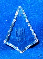 BACCARAT CRYSTAL: Noel 1985
