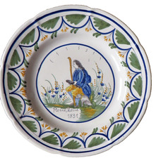 Assiette patronymique "Pierre
