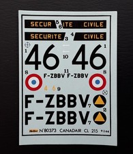DÉCALQUES DE CANADAIR CL 215