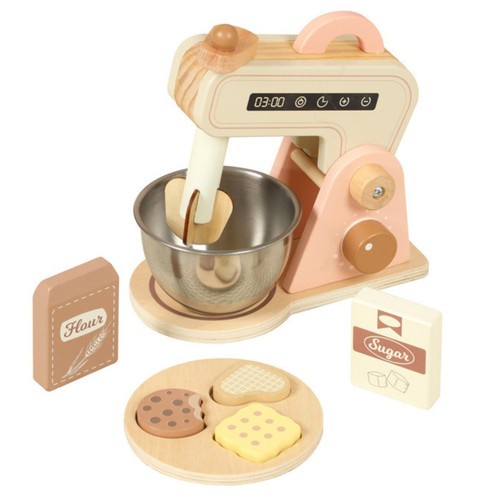 Robot pâtissier bois - robot, en
