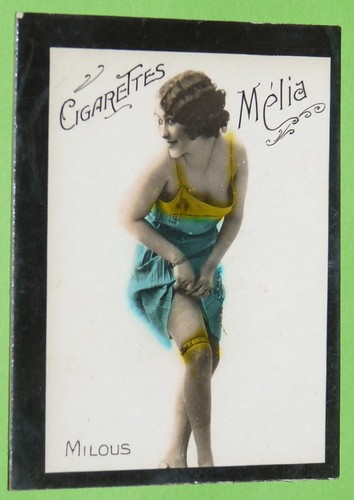 Photo 1910 cigarettes card - photo,