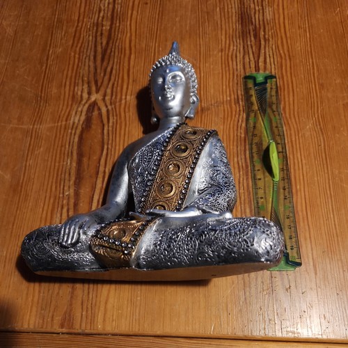 Bouddha gris hauteur - gris,