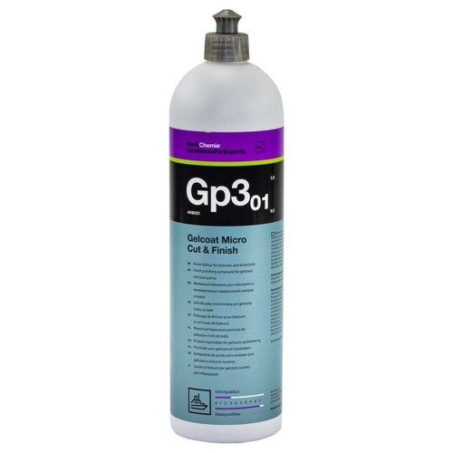 Polish gelcoat micro - polish, cut